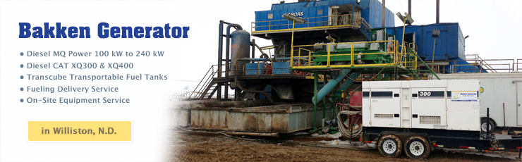 Bakken MQ Rental Generators