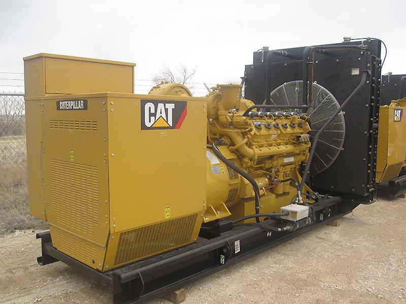 New Caterpillar 375 kW G3412TA Natural Gas Generator (4725)