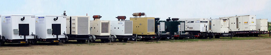 Rental Generator Fleet