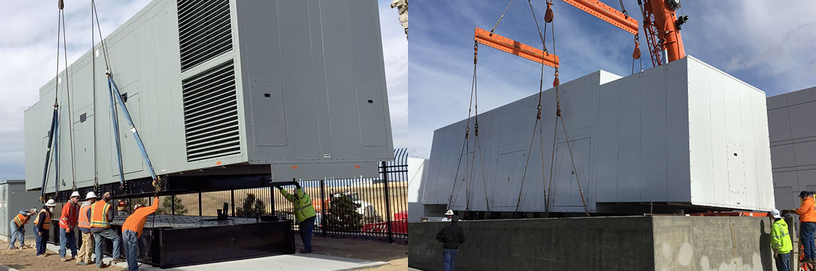 Multiple Megawatt Critical Facility Diesel Generators