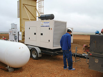 Propane and LNG Rental Gensets