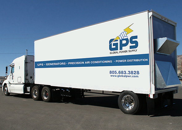 GPS Rental UPS Trailer