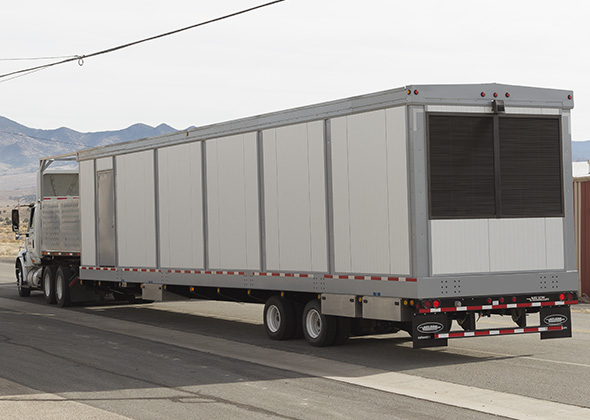 GPS Rental UPS Trailer Enroute