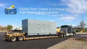 Generator on a Semi Truck