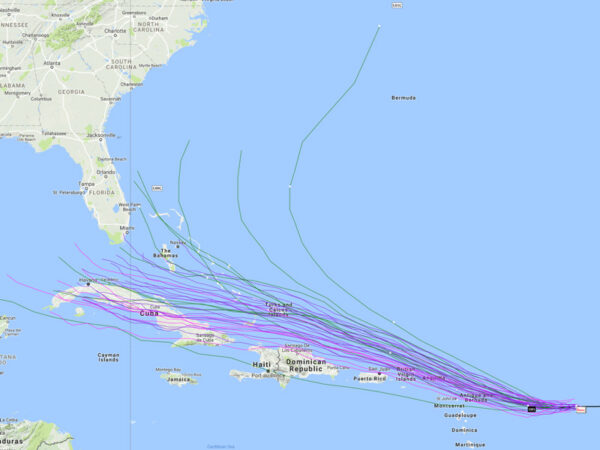 Hurricane Irma Map