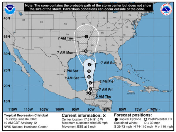 Hurricane Prediction Map