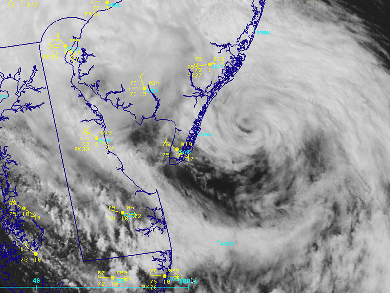 Storm Over NE USA