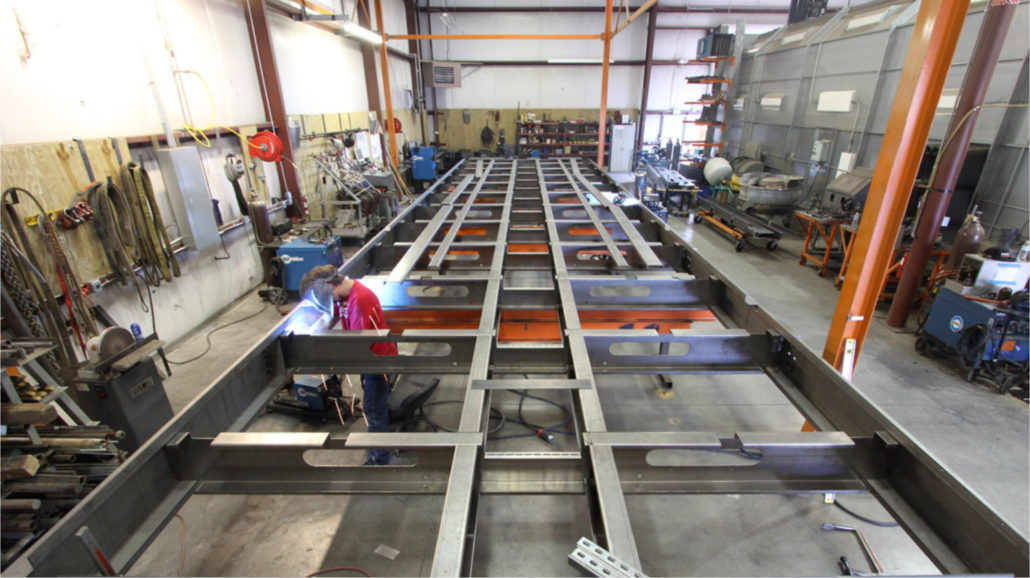 Manufacturing of a Steel Frame Module