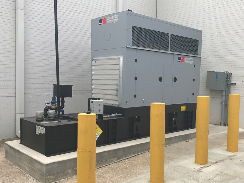 Facility MTU Standby Diesel Installation