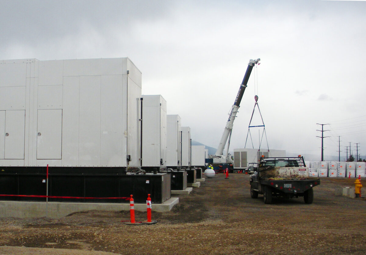 Diesel Generators at Data Center