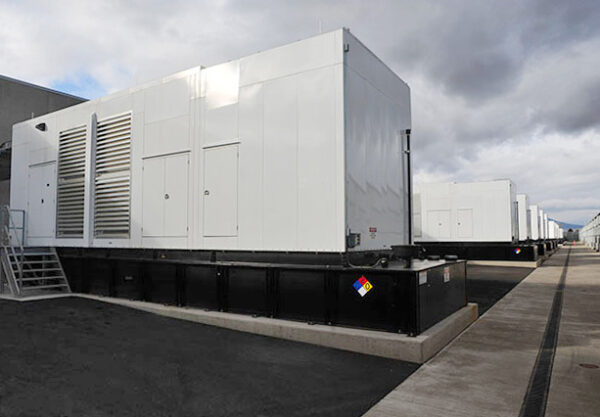 Generators at Facebook Data Center