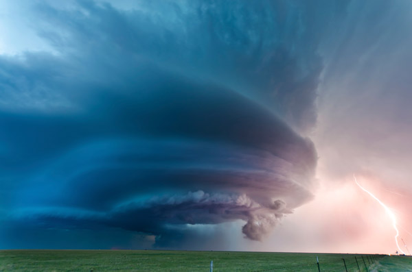 Severe Summer Storm Clouds