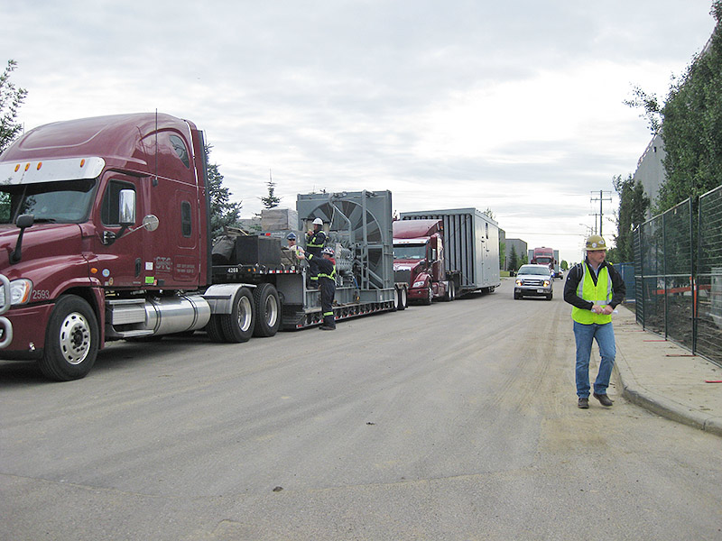 9MW Generator Power Lined Up