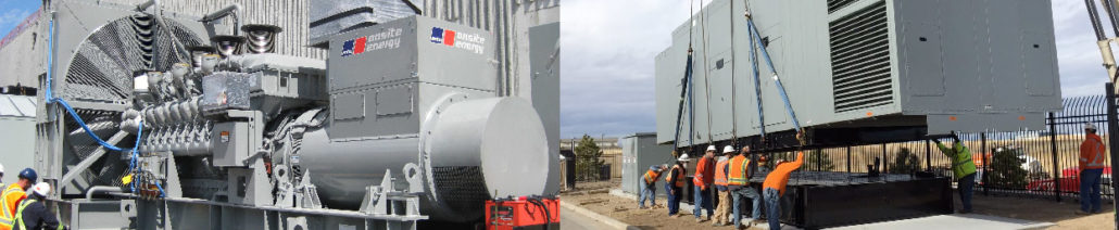 large MTU standby diesel generators