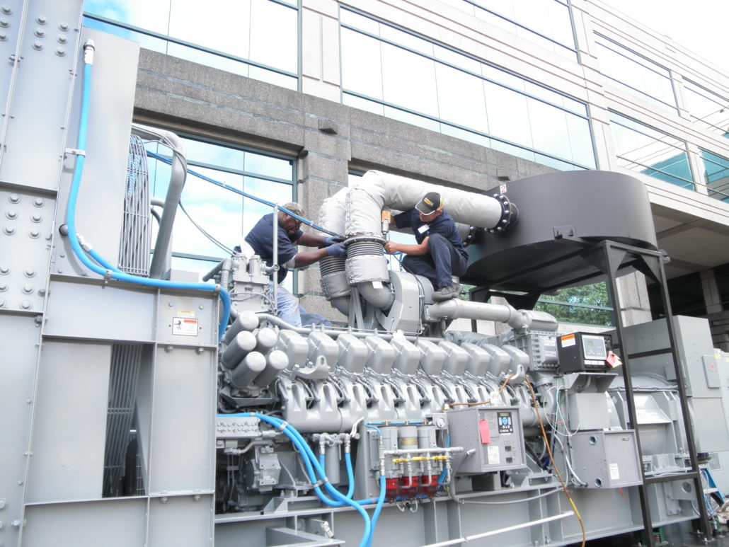 Diesel Generator Exhaust System