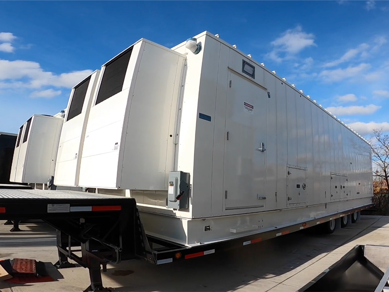 Toshiba UPS Rental Trailer