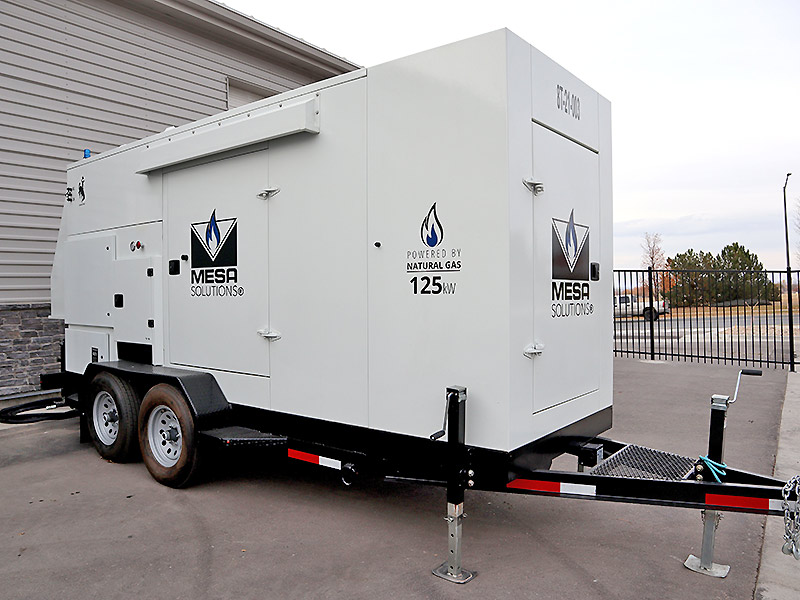 Mobile Prime Natural Gas Generator