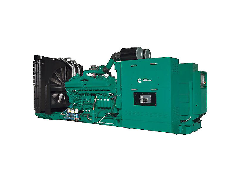 Cummins 2000 kW DQKAE Generator Cummins 2000 kW DQKAE diesel generator (SKU 8952) left side view