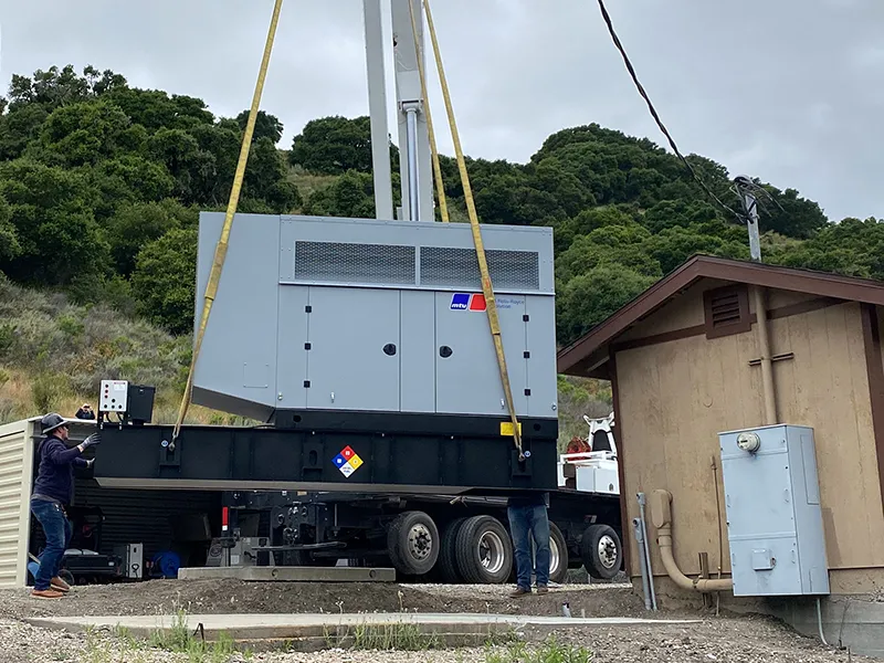 mtu standby diesel generate water company