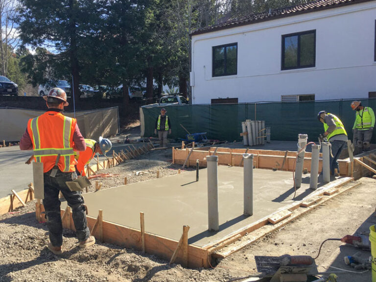 slab cables conduit construction