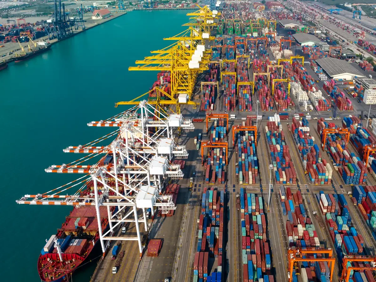Port Unloading Docks