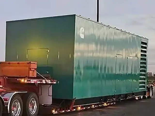 cummins 2mw generator enclosure