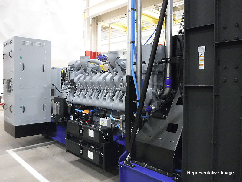 mtu 2500 16V4000 2mw diesel generator