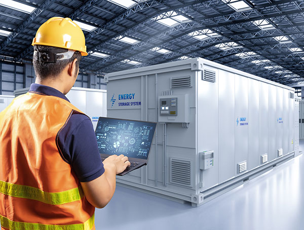 BESS Technician in factory