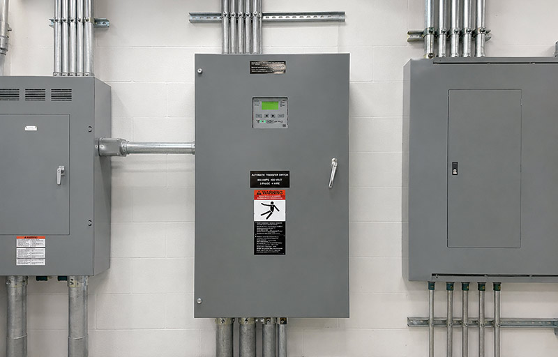 Installed ATS Switch