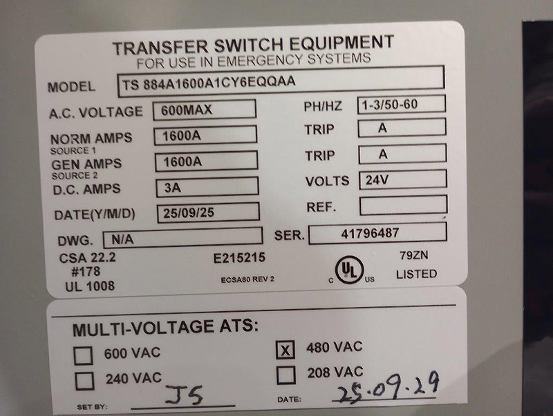 Thomson 1600A TS 880 Thomson 1600A TS 880
