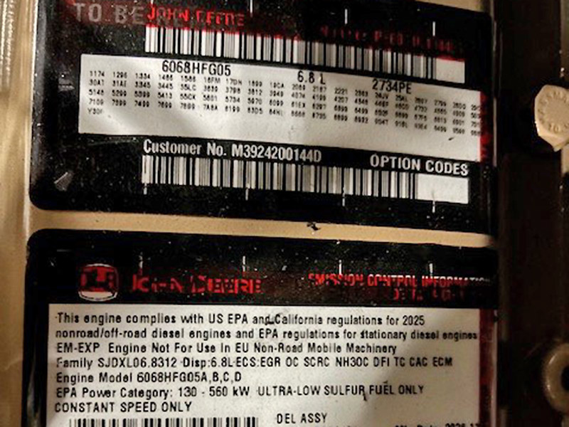 Multiquip 144 kW DCA180SSJU4F3 Multiquip 144 kW DCA180SSJU4F3