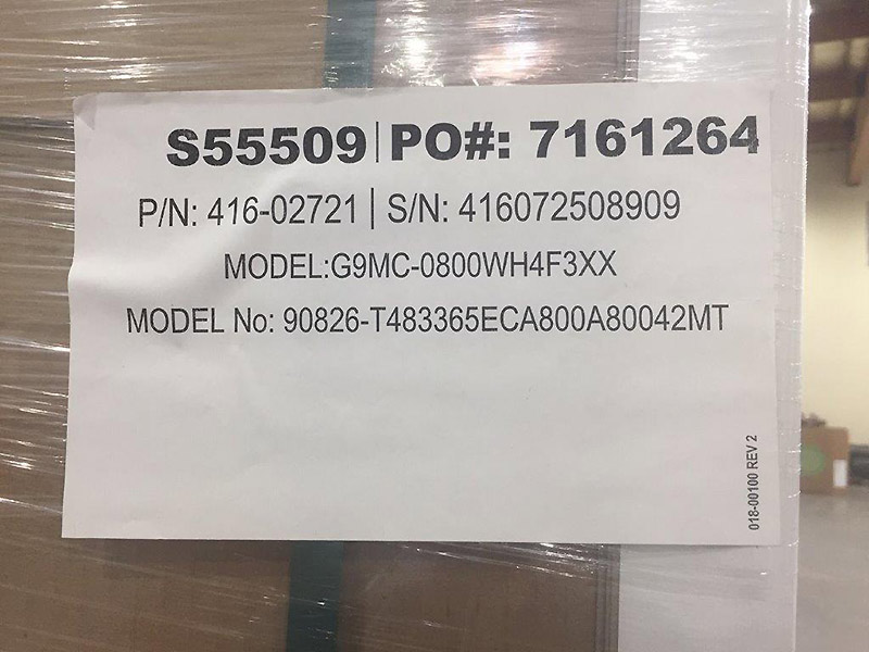 Toshiba G9000 Bypass Cabinet 500 kVA Toshiba G9000 Bypass Cabinet 500 kVA