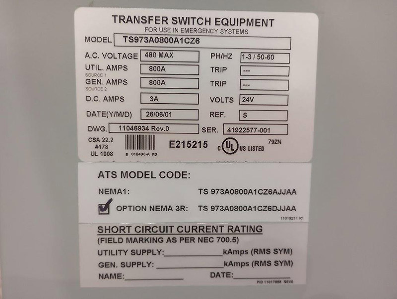 Thomson 800A TS 970 Thomson 800A TS 970