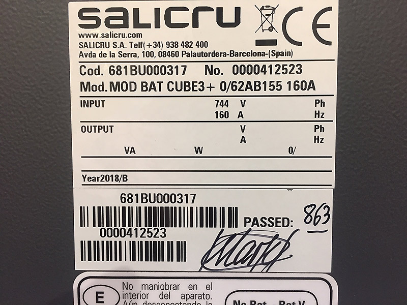 Salicru Battery Cabinet