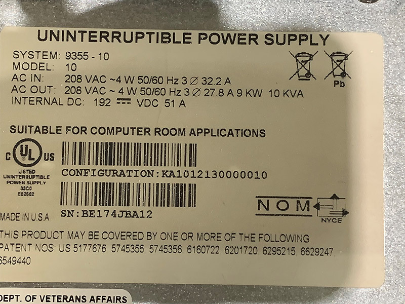Eaton Powerware 9355 10 kVA