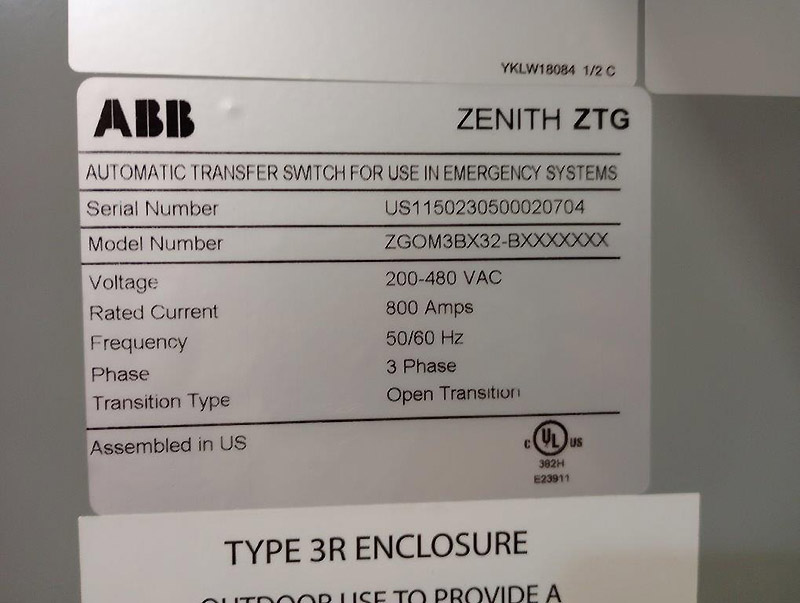 ABB 800A ZTG