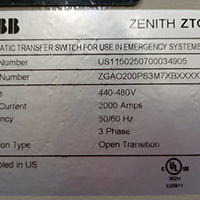 ABB 2000A ZTG 2