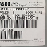 ASCO 3000A Series 300 4