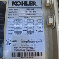 Kohler 500 kW REOZJC 5