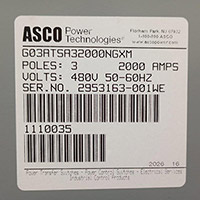 ASCO 2000A Series 300 3