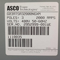 ASCO 2000A Series 300 3