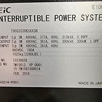 Toshiba G9000 Series 300 kVA 3