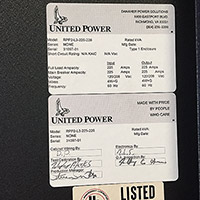 United Power 80 kVA RPP 4