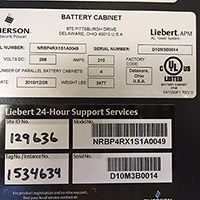 Emerson Liebert APM Battery Cabinet 5