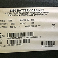 Eaton Powerware 9390 Battery Cabinet 1