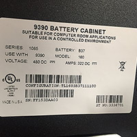 Eaton Powerware 9390 Battery Cabinet 2