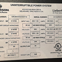 Emerson Liebert APM 45 kVA Image 5