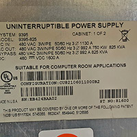 Eaton Powerware 9395 825 kVA 5