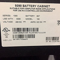 Eaton Powerware 9390 Battery Cabinet 2