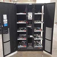 Eaton Powerware 9390 Battery Cabinet Image 1